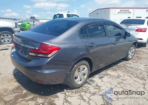 2015 Honda Civic Lx z USA, uszkodzony, nr VIN 19XFB2F52FE110969